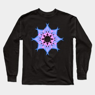 Blue and pink Star Long Sleeve T-Shirt